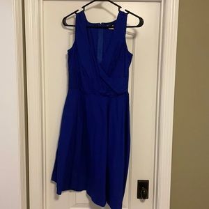Blue lightweight cocktail dress.  Worn Once.